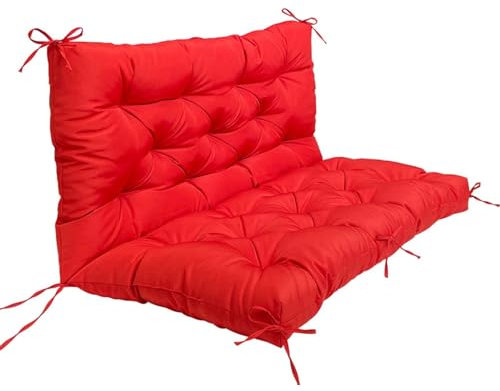 Outdoor Palettenauflagen Set mit waschbaren Sitzpolstern für Gartenmöbel inkl. Befestigungskordeln Kissen für Europaletten Indoor & Outdoor erhältlich