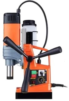 YQVEOT Perceuse à Colonne, Perceuse électrique 1300 W 1400 W 2 Pouces, perceuse magnétique, diamètre d'alésage, perceuse électrique, perceuse à déclenchement en 1 Seconde(1Drill 50mm 1550W)
