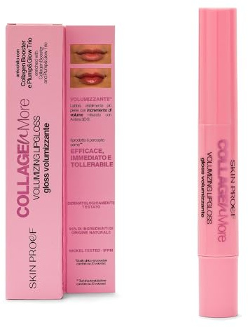 SKIN PROOF - COLLAGEN MORE | GLOSS VOLUMIZZANTE LABBRA | EFFETTO IMMEDIATO
