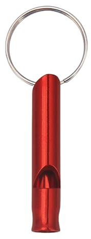 Silbato ultrasónico para perros - Aluminio 0,39x0,39x1,57 pulgadas | Entrenador silencioso de alta frecuencia ajustable, herramienta para detener ladridos de control de recuperación, ayuda de comporta