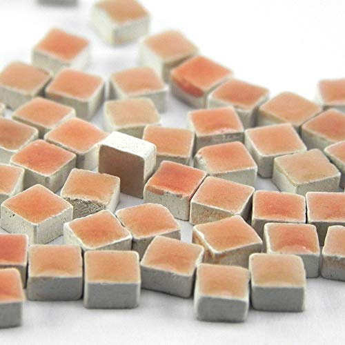 ALEA Mosaic Mini Mosaïque (5x5x3mm), 1000 tesselles, Orangé Pastel, WR03