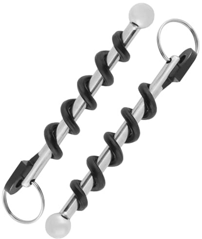 Makupon Multi-Tool Waiters Corkscrew Portable Red Wine Bottle Hinged Opener Set with Keychain