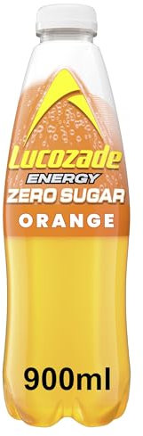 Lucozade Energy Zero Sugar Drink Orange 900ml
