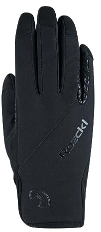 Roeckl Sports Reithandschuh Walk, Freizeit Winter Handschuh, Schwarz 10