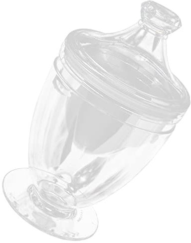 Sucrier Pot De Thé Récipients Avec Couvercles Plat En Cristal à Facettes Apothicaire Clair Pot De Nourriture En Verre Bonbonnière Transparente Boîte De Rangement Acrylique Chocolat