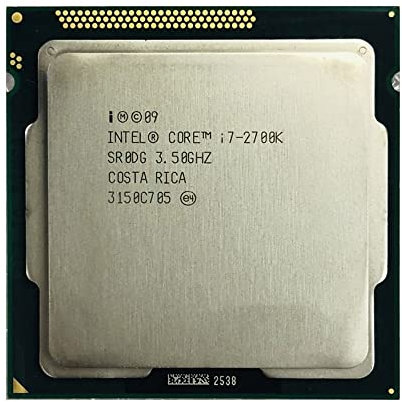 RENKTE Intel Core I7-2700K I7 2700K 3,5 GHz Procesador de CPU de Cuatro núcleos 8M 95W LGA 1155