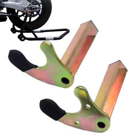 Béquille lève-Moto d'atelier avec Supports pour Roue arrière à Patins accessoires - accessoires de cadre de levage de roue | Béquille lève-moto lève moto arrière universel