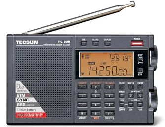 Tecsun PL-330 LW/SW/MW/Am/FM-SSB multibandsmottagare
