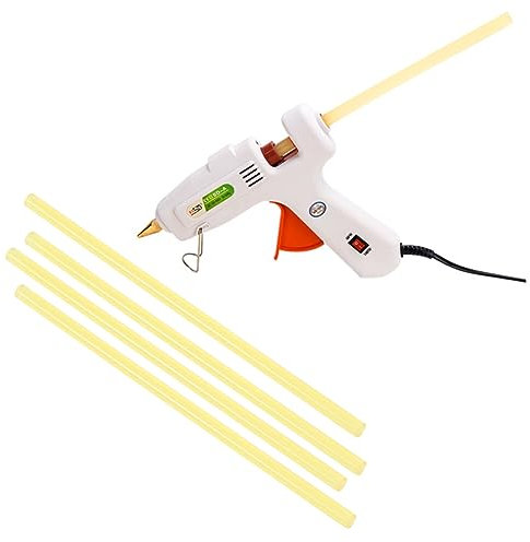 Lurrose 100pcs Hot Melt Glue Sticks Strong Adhesive for Diy School Projects Home Repair