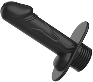 Weiche Silikon Analdusche - Intimdusche mit Dildo-Duschkopf & Analplug für Sanfte Reinigung, Enema Irrigator für Männer und Frauen