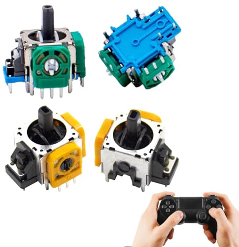 EIHI 4 Stück Controller Sticks Kompatibel Mit Playstation 5 PS5 Elektromagnetischer Joystick Reparatur Zubehör