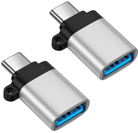 USB C to USB Adapter, USB C Male to USB 3.0 Female Adapter OTG Converter | Type C Thunderbolt 3/4 OTG Converter for Google Pixel 10 9 8 7 6/Samsung Galaxy S26 S25 S24 S23 A36 A56 A16/iPhone 17 16 15