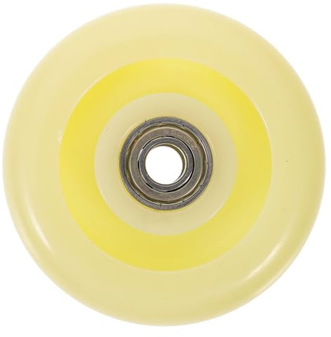 BESPORTBLE Ruote per Carrello 4 Pollici in Nylon Resistente Ruote Direzionali per Uso Industriale per Centri Logistici e Magazzini