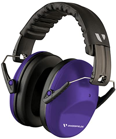 Vanderfields Cascos Antiruido Adultos 26dB | Cascos Cancelación de Ruido | Cascos Insonorizados para Estudiar | Auriculares Aislantes Ruido | Para Estudio, Trabajo, Construcción, Tiro Deportivo