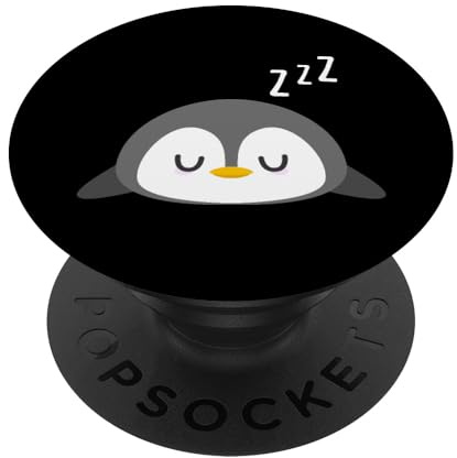 PopSockets Süßer Pinguin Kawaii Tier PopSockets PopGrip: Ausziehbarer Sockel und Griff für Handys/Tablets mit Tauschbarem Top