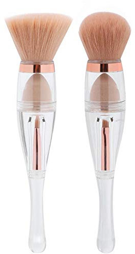 Pennelli Trucco, 3 in 1 ombretto Multifunzione Pennello Fard correttore in Polvere Pennello cosmetico Strumento per Il Trucco(22.00 * 7.00 * 4.00-#1)