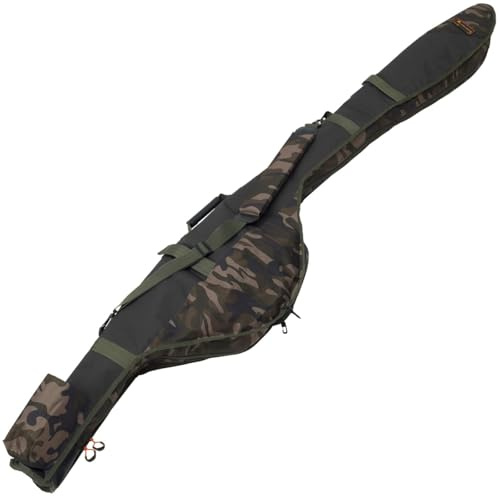 Prologic Avenger 3 Rod Com-Pact 1,37m Sleeve - Angeltasche für Karpfenruten, Rutentasche zum Karpfenangeln, Rutenfutteral zum Angeln, Tasche