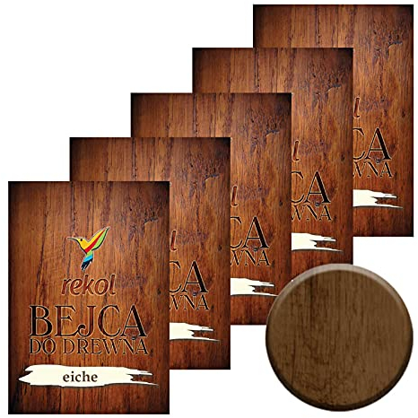 Holzbeize 5x18g Möbelbeize Trockenbeize Holzfarbe Pulverbeize Farbwahl