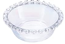 KARACA Rory Small Glass Bowl for Snacks, 11 cm, Clear, Multipurpose Dessert Bowls, Ideal for Serving Fruits, Nuts, Candy & Dips, Dishwasher Safe