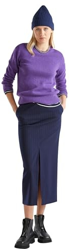United Colors of Benetton Jersey G/C M/L 103me1n23 para Mujer, Violeta, XS