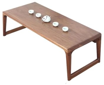 Tragbarer Klapp-Couchtisch, Schmaler Wandtisch, Couchtisch, Erkerfenstertisch, Massivholz-Kang, Balkon-Teetisch, Niedriger Tisch Für Den Heimgebrauch Unter Dem Fenstertisch
