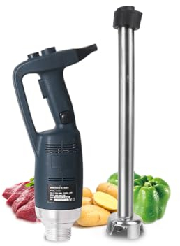 Commercial Immersion Blender - Variable Speed Heavy Duty Electric Stick Blender - 500W Hand Blender with 500mm Stick for Professional Use
