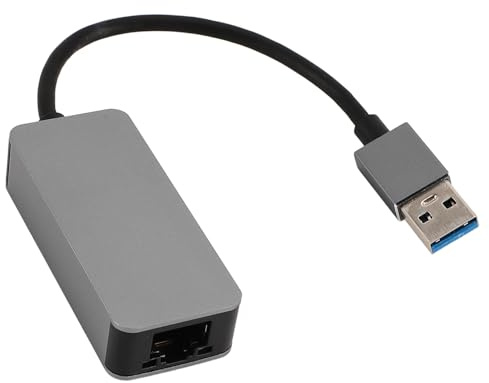 Tonysa USB zu Ethernet Adapter, 2,5 Gbit/s Gigabit Netzwerkadapter aus Aluminium, Plug and Play für Laptop und Ultrabook