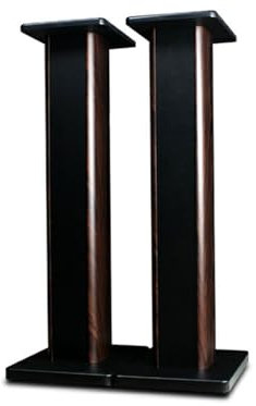 Moubhjd Supports for Enceintes Surround Étagère Sol Étagère Son Support Audio en Bois Massif,1 Paire de Pieds D'Enceintes de Sable en Bois(Size : 80cm (31.5 inch))