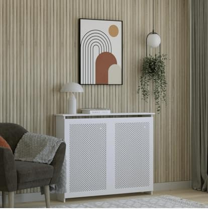 Générique Lambris Revetement Mural en MDF, 2750mm x120mm x16mm Prix pour 4 Lattes, Surface recouvert 1.32 m2