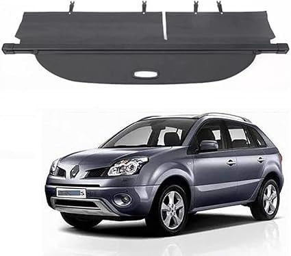 REAGAR Maletero Trasero retráctil para Renault Koleos Ⅰ 2008 2016,Cubierta de Carga para Maletero de Coche Cubierta de Seguridad para Maletero de Coche