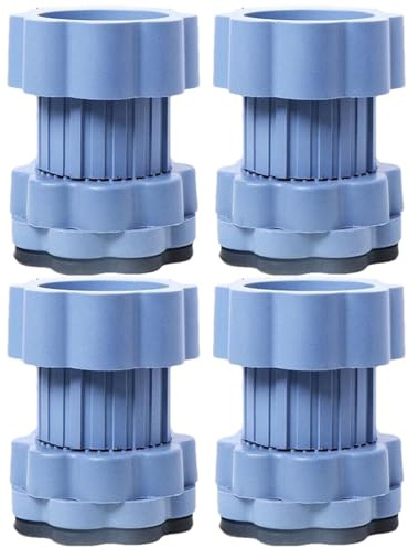 Waschmaschinen-Stabilisatorfüße – 4-teiliges Vibrationsdämpfendes -Basis | Set, rutschfeste Stoßdämpfer für Wäschegeräte, Boden-Kratzschutz, Anti-Geräusch-Lösung