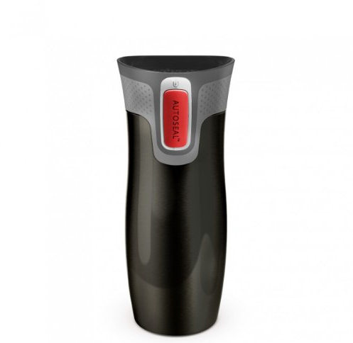 CONTIGO West Loop Autoseal Termo Liquidos Antigoteo (470ml) (Black)