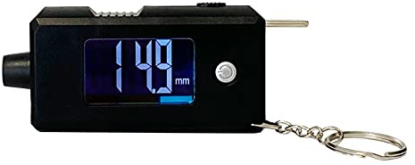 HP-Autozubehör 21253 Reifendruckprüfer & Profiltiefenmesser 2in1 Auto