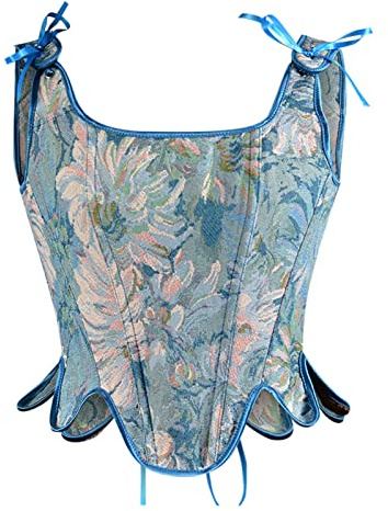 Women Y2K Sexy Spaghetti Strap Corset Halter Boned Bustiers Club Crop Top Camis impresión Vintage Camisola Slim Fit Moda Tank Camiseta sin Manga