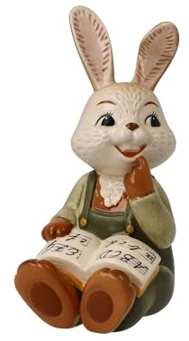 Goebel Hase Früh übt Sich aus Porzellan hergestellt, Höhe: 10 cm, 66-845-42-1