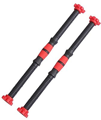 Anneome 2 Stück 50cm Hantelstangen Mit Rändelung Hantelgriff Mit Sternverschluss Für Sicheres Gewichtheben Fitnessstudio Krafttraining Für Männer Und Frauen Vielseitig Einsetzbar