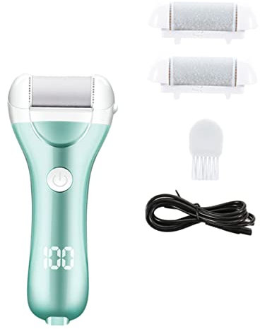 WOONEKY Removedor Eléctrico De Callos y Durezas Para Pies Exfoliador Portátil Usb Para Cuidado Para Hombres y Mujeres Resistente