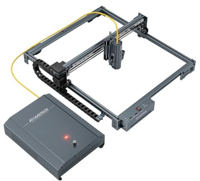 ATOMSTACK A20/K1 Pro 1064 nm Laser Graviermaschine, 20 W 1064 nm Faserlaser Graviergerät, Präzisions Metall Gravur, Rostentfernungs maschine, 400 x 400 mm großem Arbeitsbereich