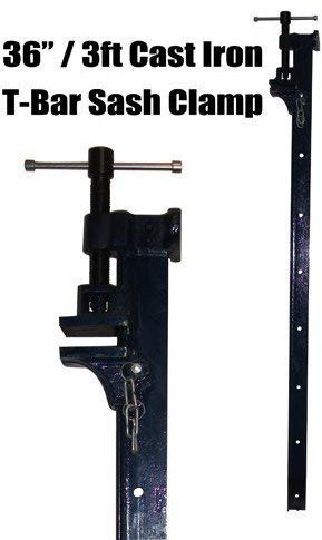 Sash Clamp T Bar 3 ft 36 Inch 900mm Heavy Duty Woodwork Metal Workshop Cramp