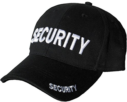 Mens Mlitary Combat Black Security Baseball Cap Hat Sun Visor New