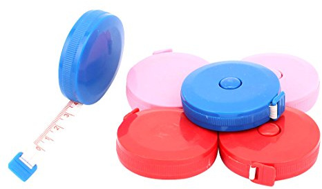 Ruilogod Measuring Ruler Sewing Cloth Tailor Tape Measure 1.5M 5Ft Long 6PCS (id: 4a9 b72 31c c83 a69
