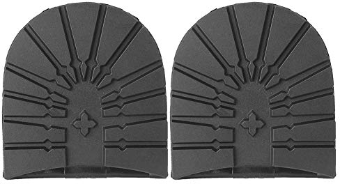 Akozon Anti-Rutsch-Schuhsohlen, Gummi, Unisex-Erwachsene, Schuhzubehör, Schuh-Einlage, Schwarz, Flexibel, Rutschfest