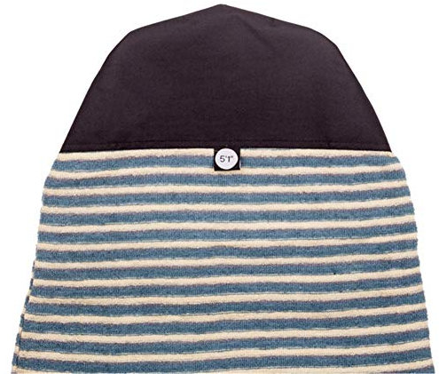 PAKLIF 5 Ft.1in.Kurz Surfbrett Socken Soft Cover Tasche Kitesurf Foilboard Skimboard Schutz 5'1 160 cm (Color : 1 UK)
