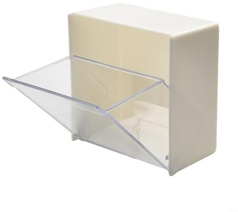 Selfadhesive Coffee Filters Papers Holder Dustproof and Moisture Proof Easy Installation with Double Sided Sticker Compact Size