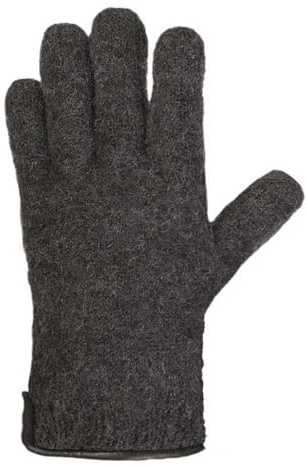 PURE PURE BY BAUER: Wollwalk-Handschuhe - unisex (anthrazit, Größe 8)