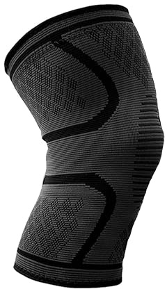 Knee Brace, Non-Slip Knee Brace, Compression Knee Sleeve for Sports, Used for Joint Pain Relief, Arthritis Patients, Ligament Injuries and Daily Sports (M)