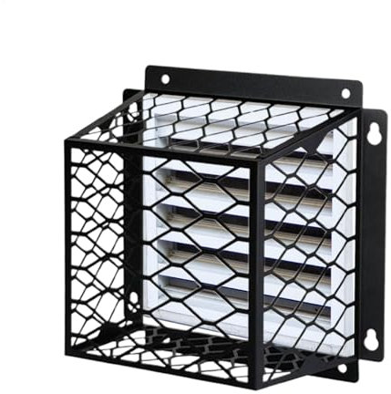 Grille d'aération extérieure | Bouclier anti-oiseaux en acier galvanisé résistant aux intempéries pour cuisine, salle de bain, buanderie