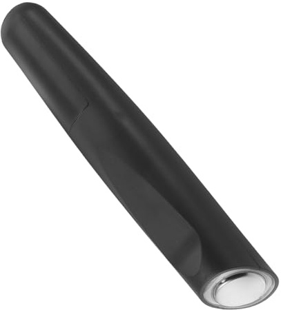 Stylo D'acupression Auriculaire Thermosensible Noir en Plastique | Massage Doux, Format Compact et Portable, Alimentation 2 X Aa Non Incluse, Soin Ciblé pour L’oreille