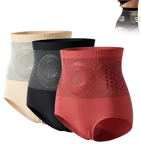 Yacriso Short Sculptant thermogénique brûlant Les Graisses, Short Taille Haute pour contrôle du Ventre, Pantalon de Yoga raffermissant et façonnant