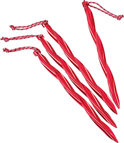 MSR Cyclone 10 Tent Stake, 4 Pack, Red